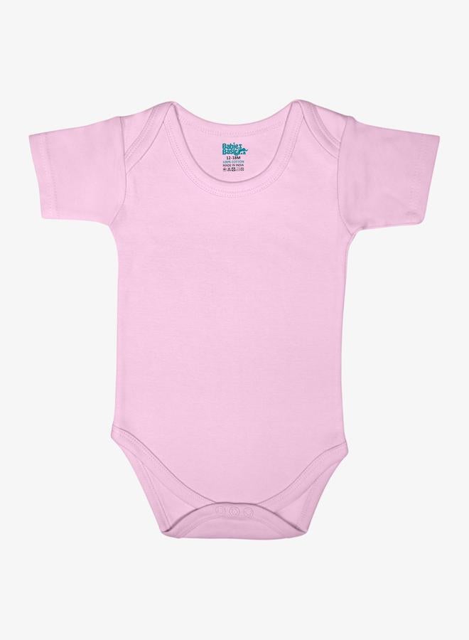 بابيز_بيسك طقم 3 قطع - بودي سوت باكمام قصيرة 100% قطن سوبر كومبد - Image 5